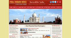 Desktop Screenshot of india-tourism-office.com